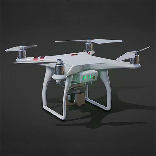 3D model of copter