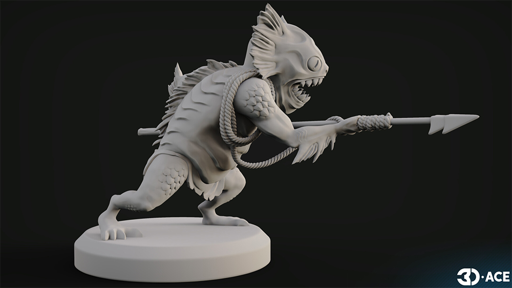 3d sales model sculpting