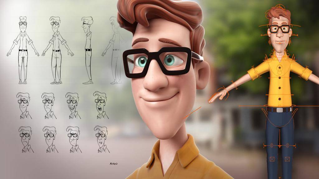 3D characters and animation by Foreal