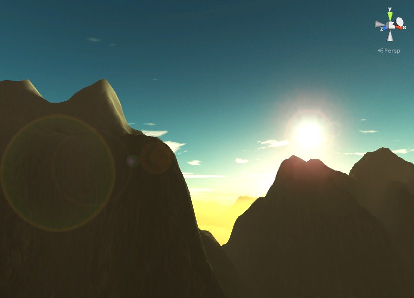 Use of the SkyBox in Unity 3D