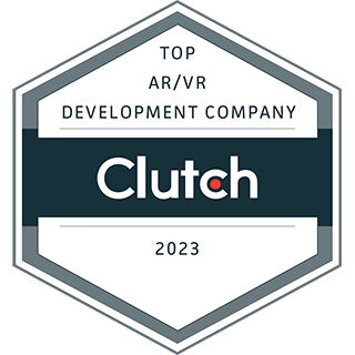 Ar vr development company clutch 2023 award