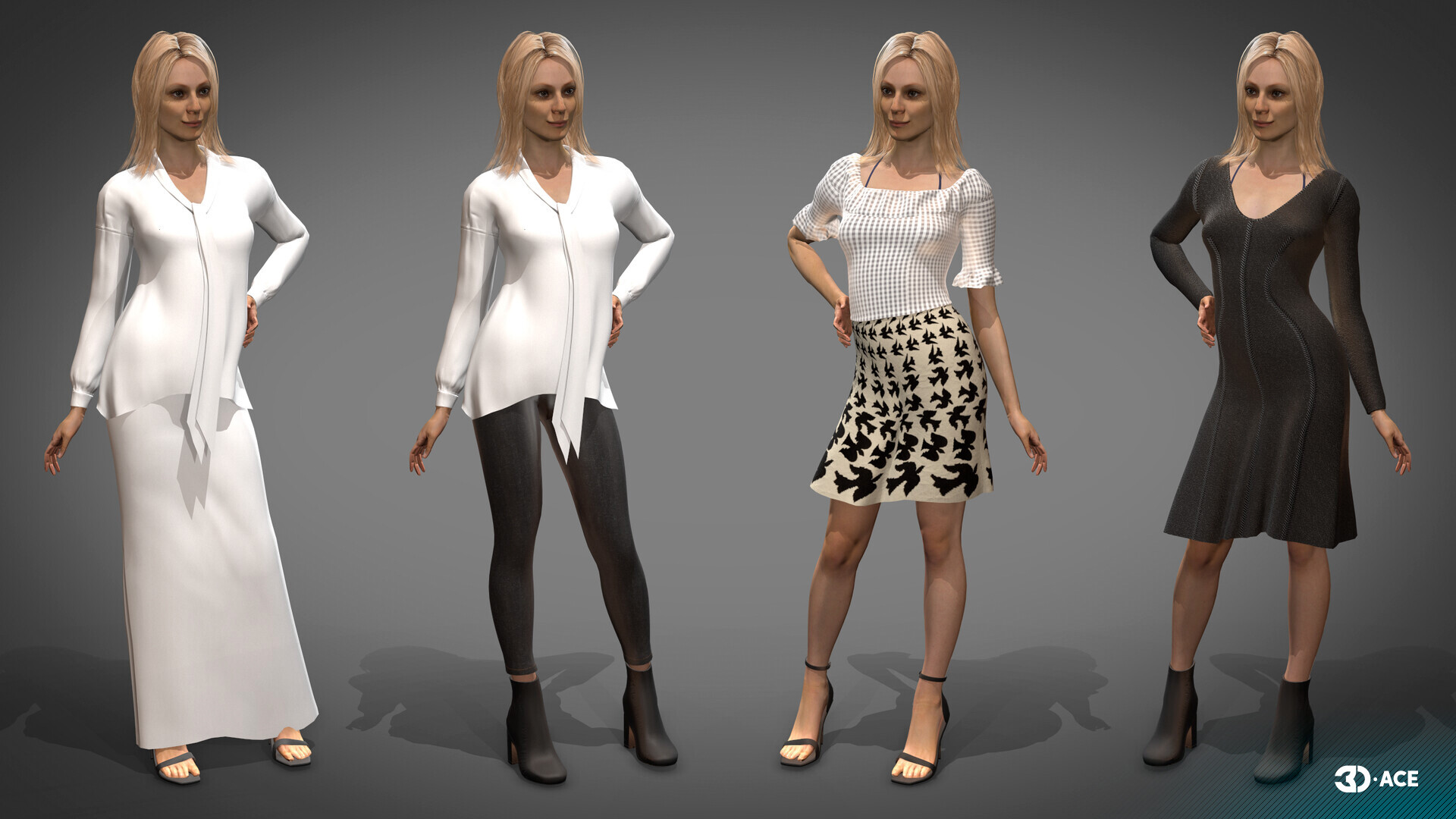 Clothing 3D models