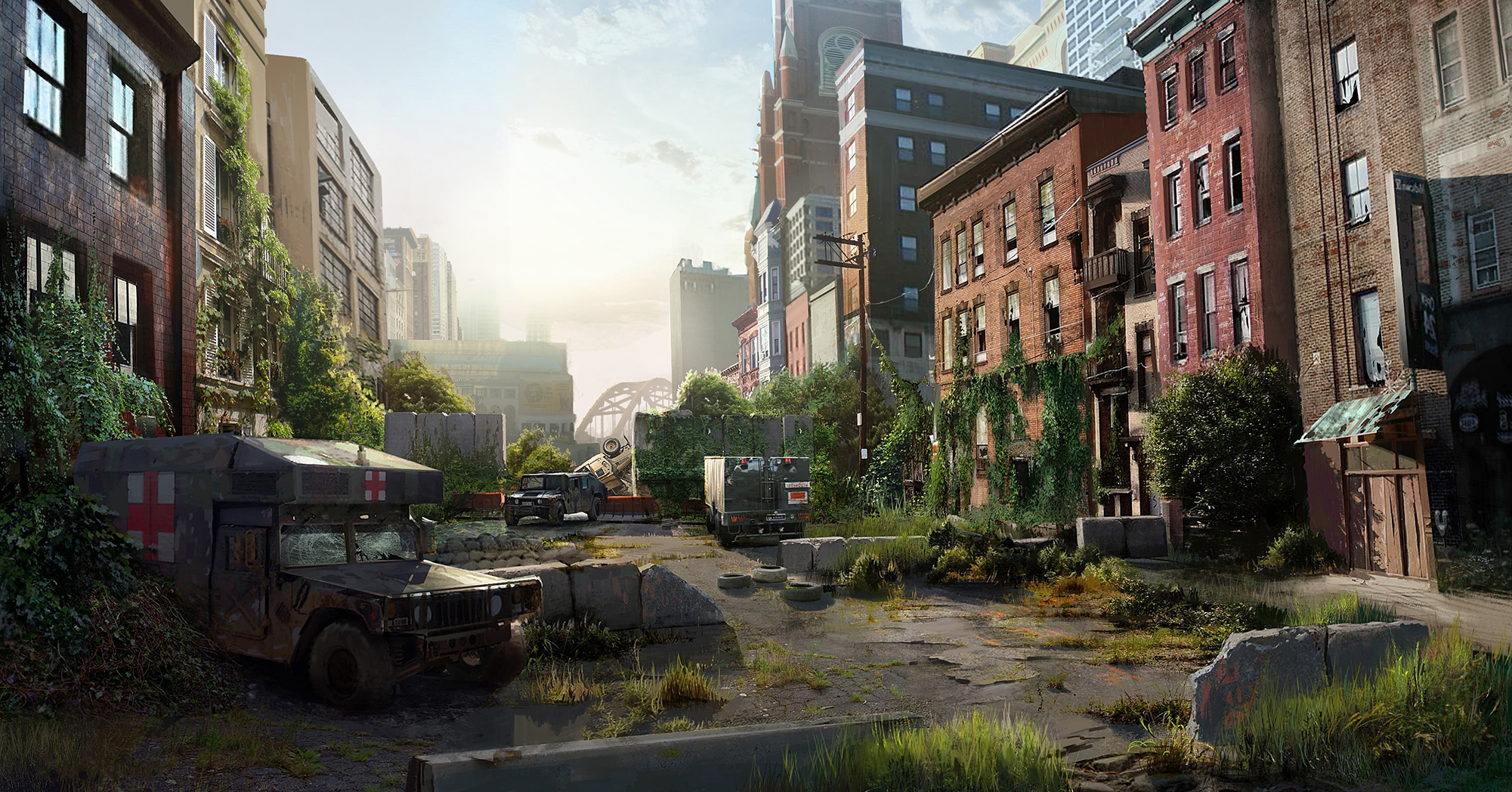Last of Us 3D environment