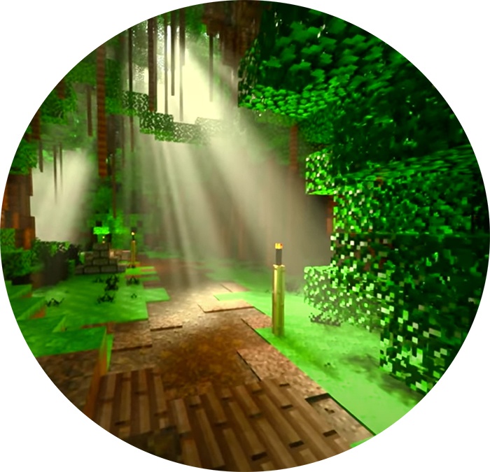 Minecraft with ray tracing-style effects actually looks good