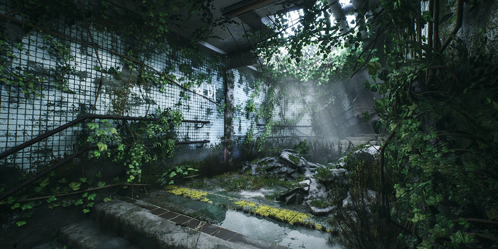 realistic 3D environment