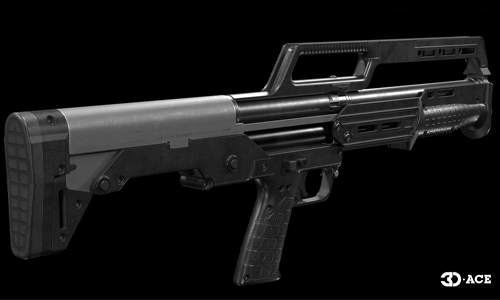 Rifle 3D model