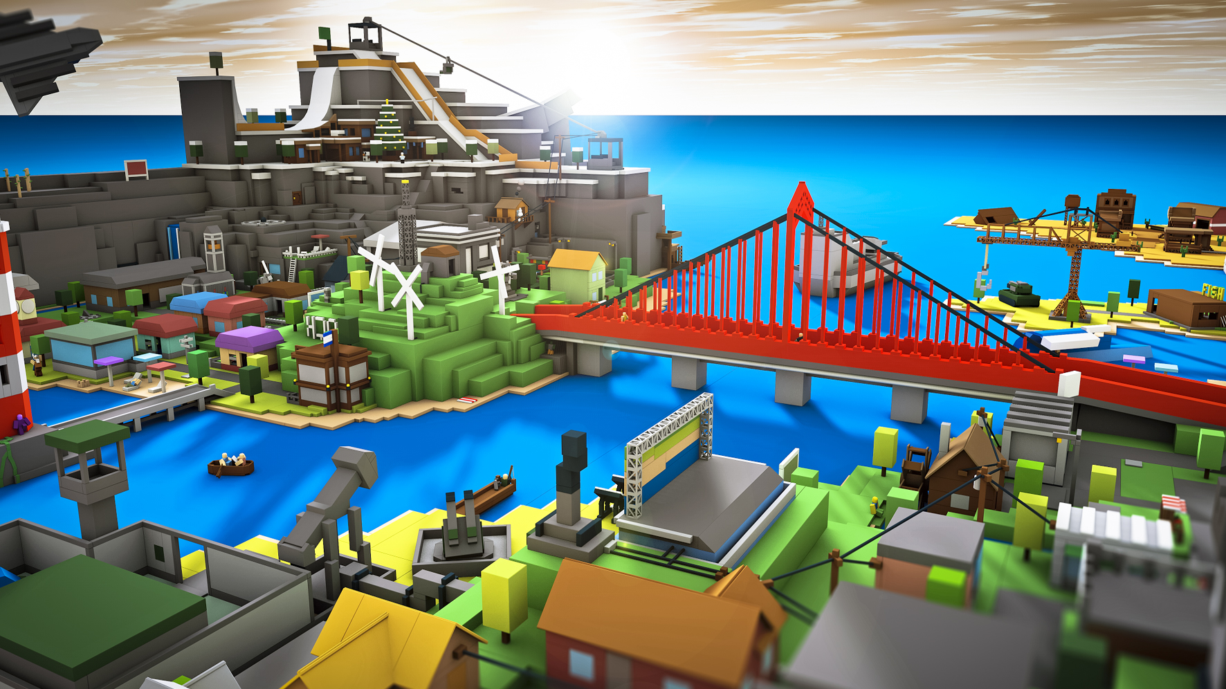 Roblox 3D environment modeling