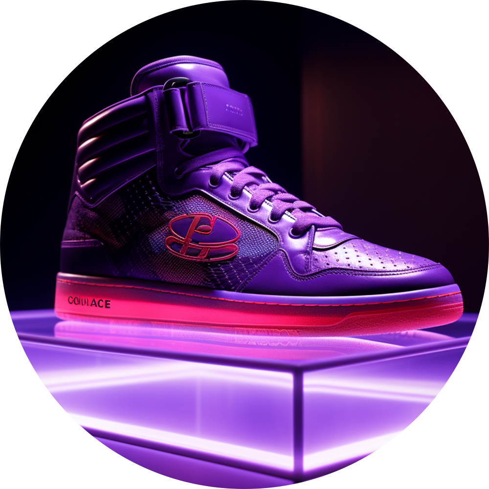 Sneakers 3D model AI generative