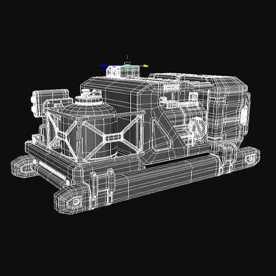 3D model of a surface