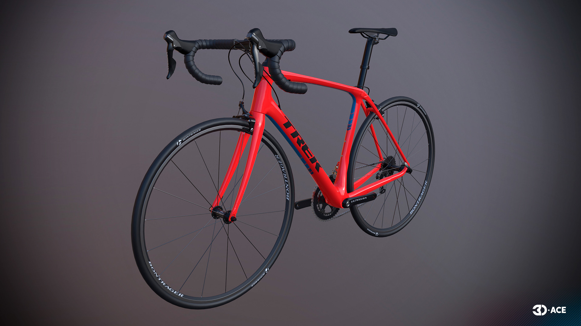 trek bicycle 3d prop model