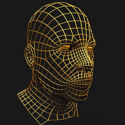 3D model wireframe